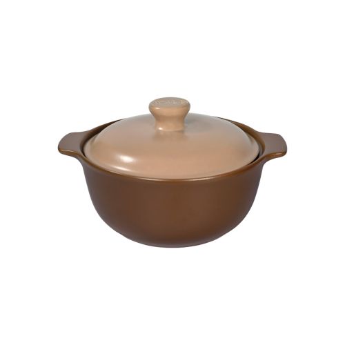 Pentola naturale Ø cm 20 in terrasana marrone