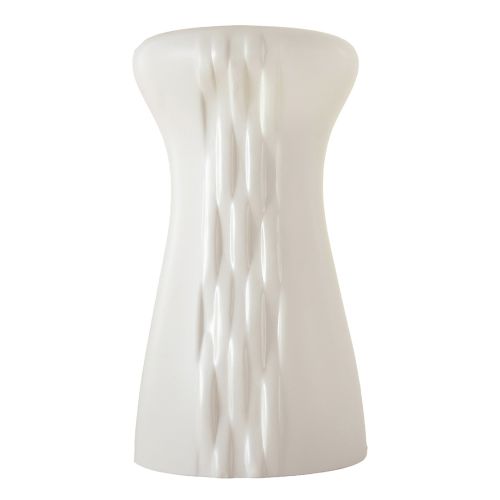 Vaso rotondo colore bianco