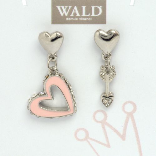 Orecchini cuore e freccia