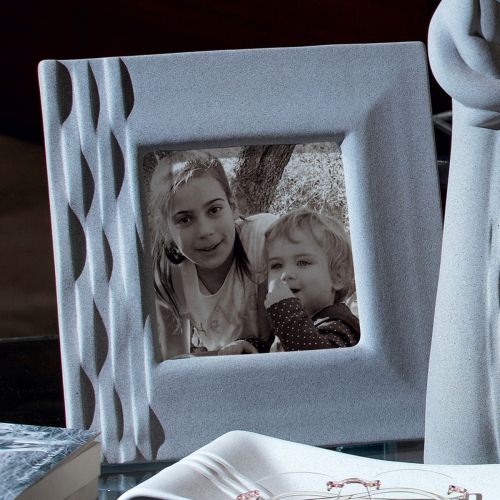 Portafoto quadrato colore grigio