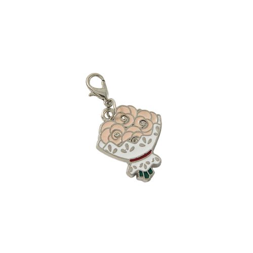 Charm bouquet di rose - 6 pz.