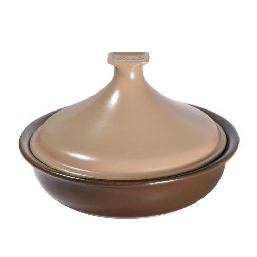Tajine per induzione 32 cm colore marrone