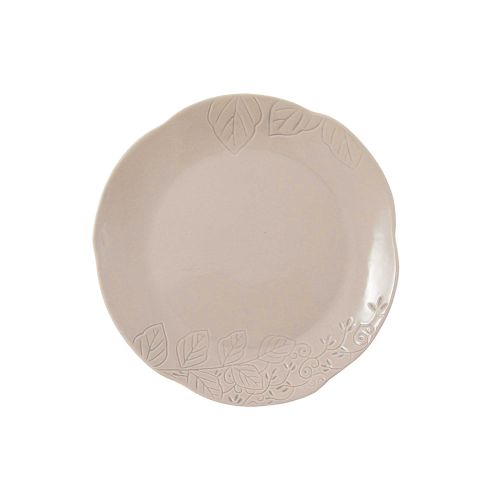 Piatto frutta tortora - 6 pz.