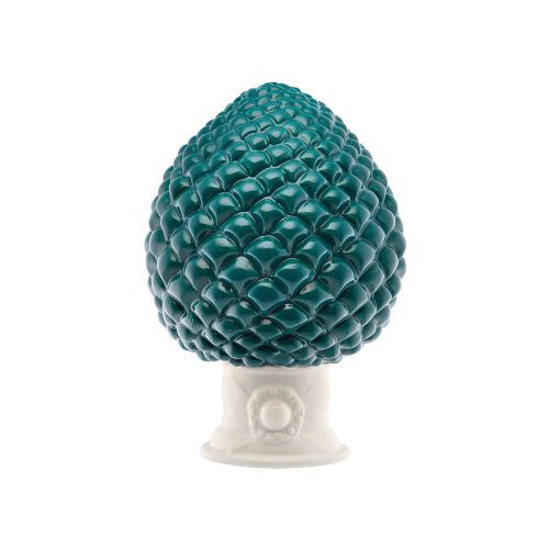 Profumatore pigna grande colore ottanio