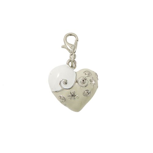 Charm cuore - 3 pz.