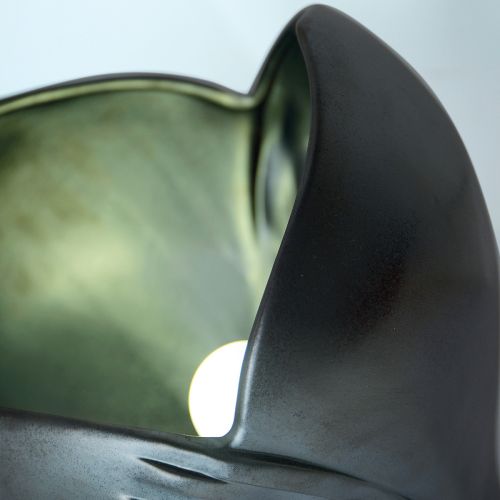 Lampada senza paralume 23x23x25h cm colore nero