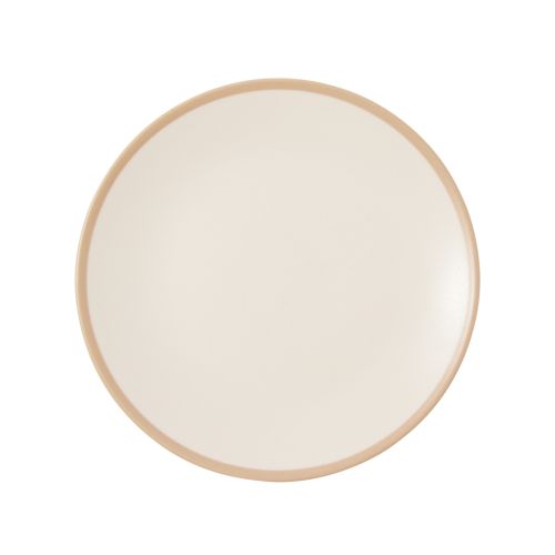 Piatto frutta dia.20 cm col.tortora - 6 pz.