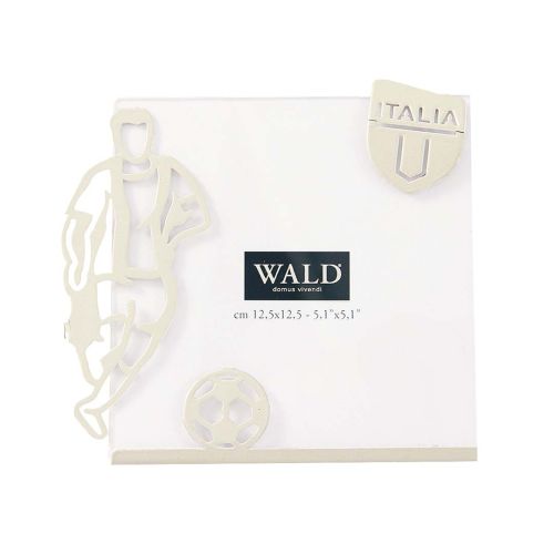 Portafoto calciatore panna - 2 pz.