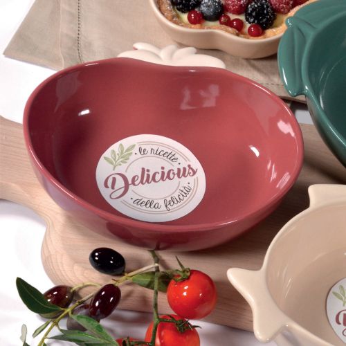 Pirofila pomodoro colore prugna - 2 pz.