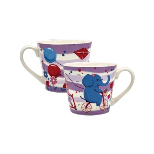 Tazza colazione in porcellana "animaletti"