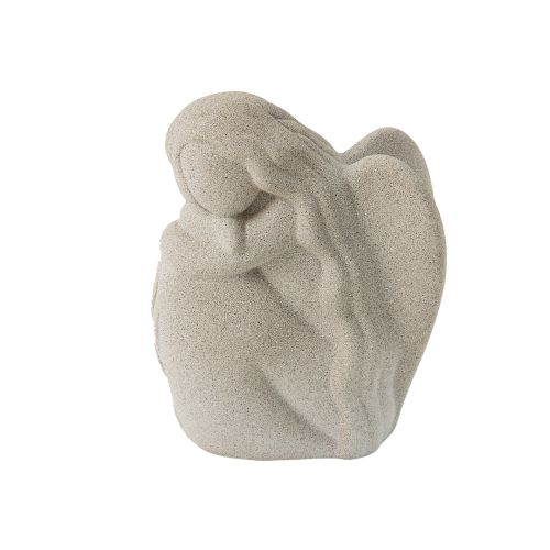 Statua angelo colore grigio
