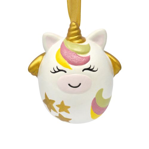 Uovo decorativo unicorno