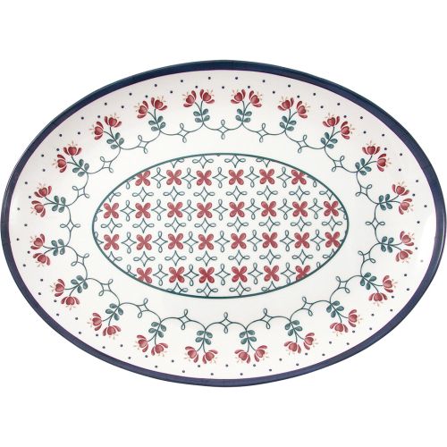 Piatto da portata ovale, casabella decoro b