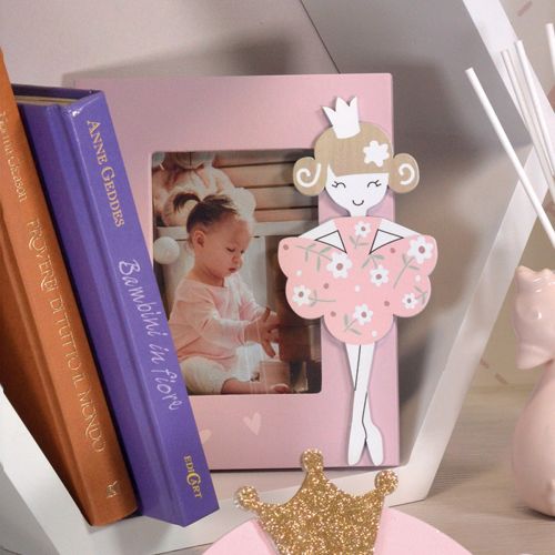 Portafoto principessa colore rosa