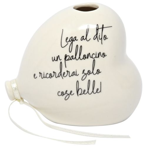 Profumatore palloncino cuore bianco