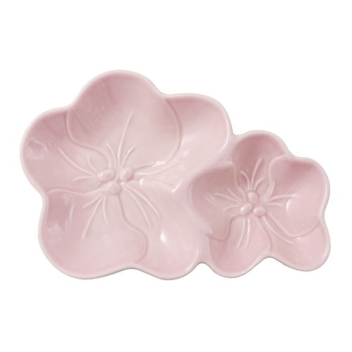 Contenitore 2 scomparti orchidea colore rosa