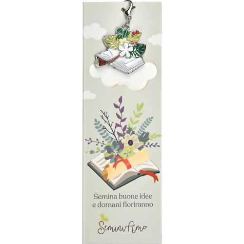Segnalibro libro con carta piantabile - 6 pz.