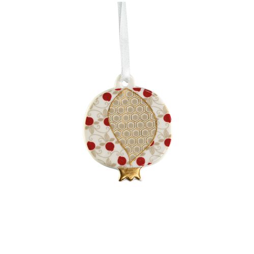 Melograno piatto decorazione rametti