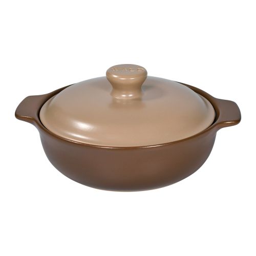 Tegame per induzione 28 cm colore marrone