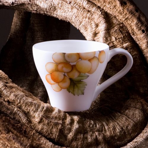 Tazza caffè con piatto amabile - 6 pz.