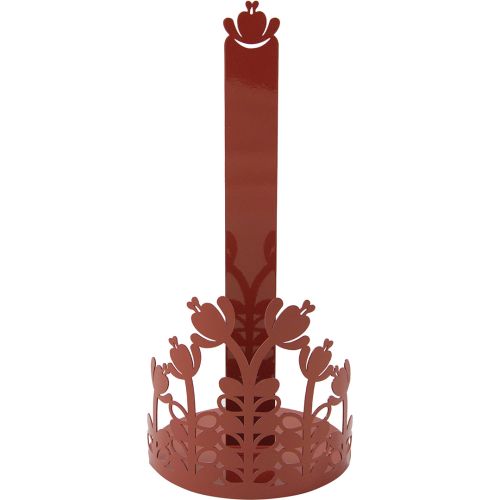 Portarotolo di carta rosso