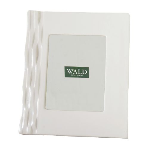 Portafoto rettangolare grande colore bianco