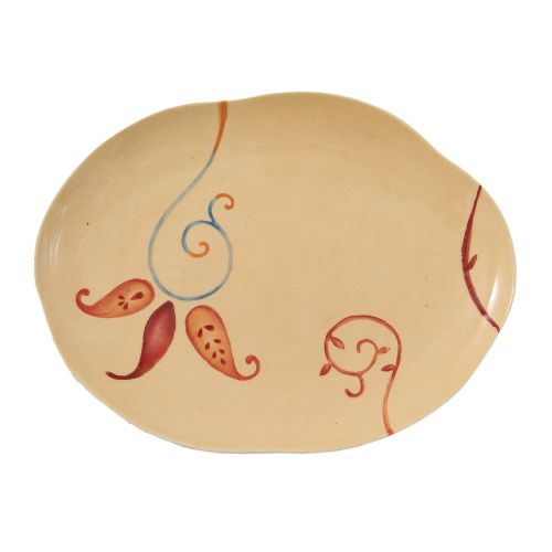 Piatto ovale decoro fusion