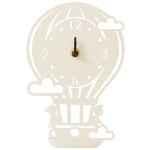 Orologio cameretta bambini panna