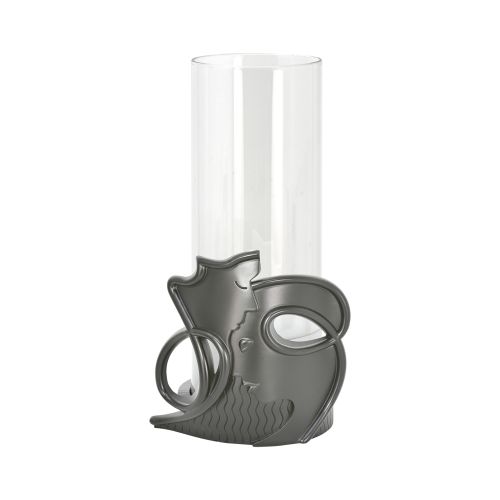 Lampada, vaso sentimento colore antracite