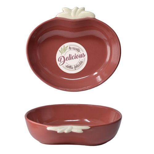 Pirofila pomodoro colore prugna - 2 pz.