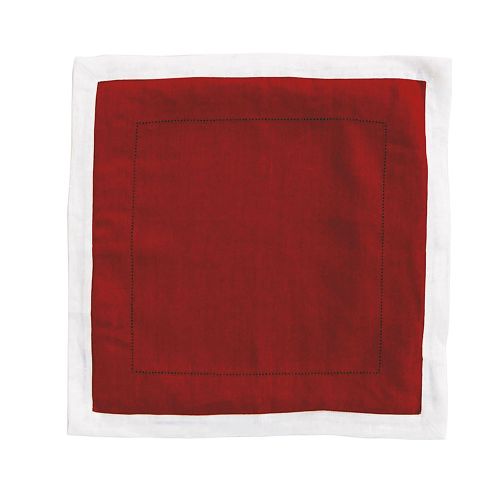 Cuscino colore rosso senza interno