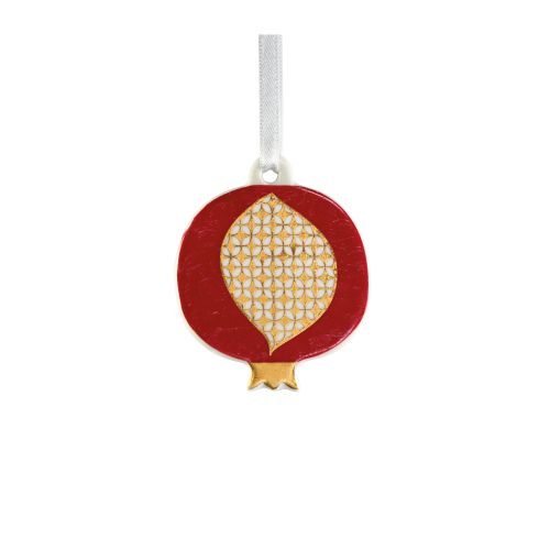 Melograno piatto decorazione rossa