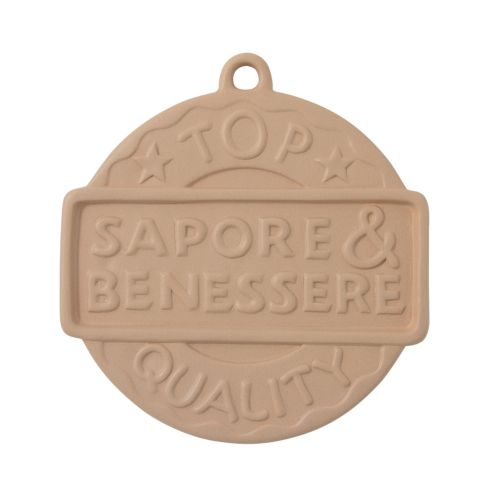 Sottopentola "bollo qualita" 17x18 cm