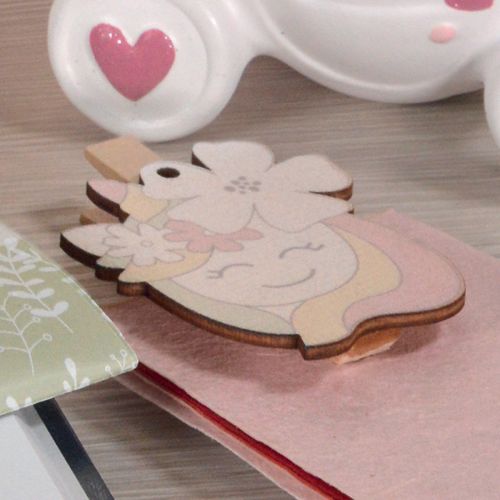 Molletta chiudi pacco unicorno - 6 pz.