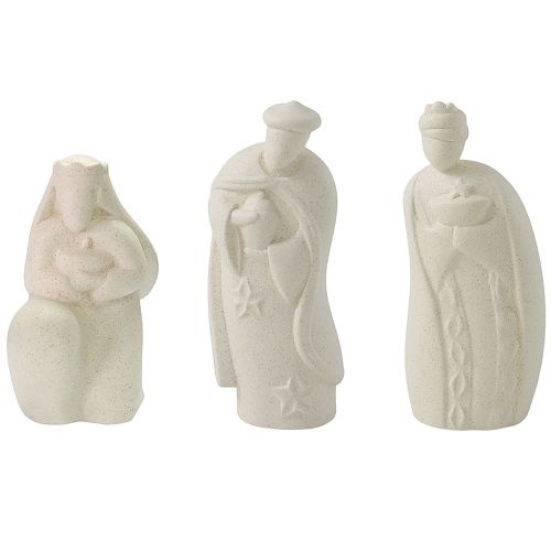 Set 3 re magi per presepe