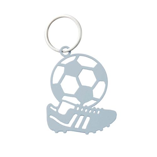 Portachiavi calciatore azzurro - 2 pz.