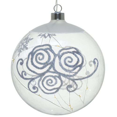 Sfera luminosa con decorazione led