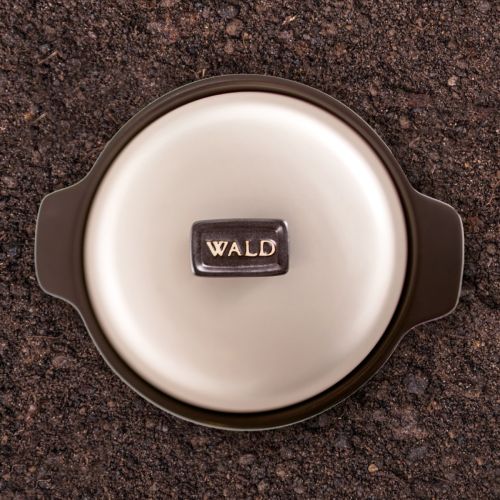 Pentola  con coperchio col. antracite 20x24.5x14h