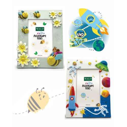 Portafoto in resina secoro "apine"