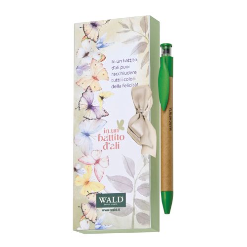 Penna con semi di margherita "felicita'"