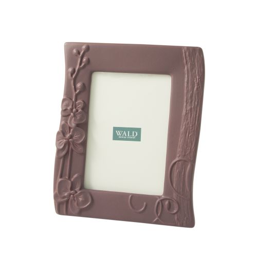 Portafoto rettangolare colore prugna