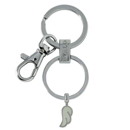 Portachiavi con ala angelo custode