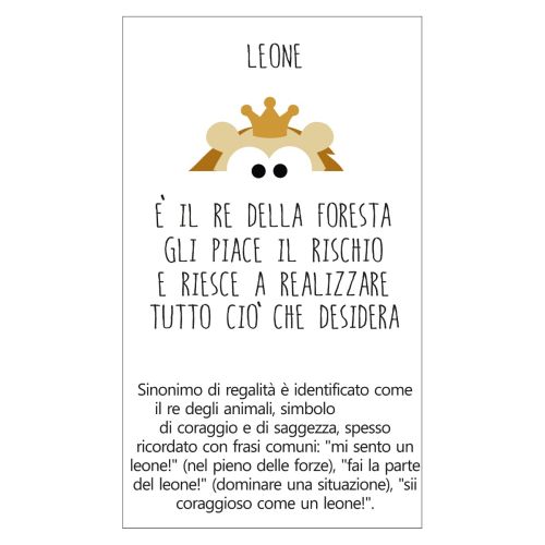 Portafoto leone