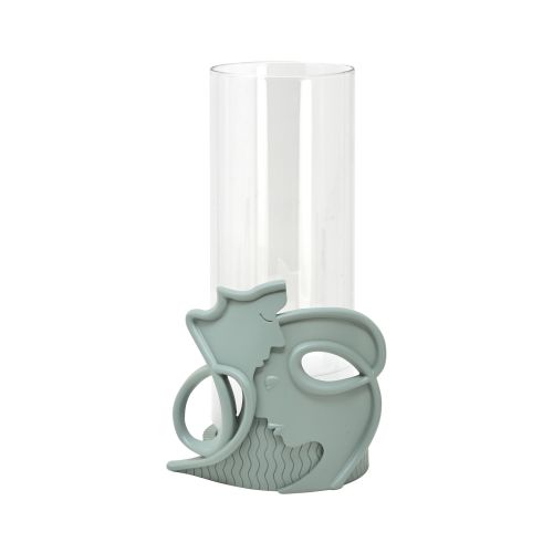 Lampada, vaso sentimento colore aqua-green