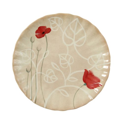 Piatto frutta decorato - 6 pz.