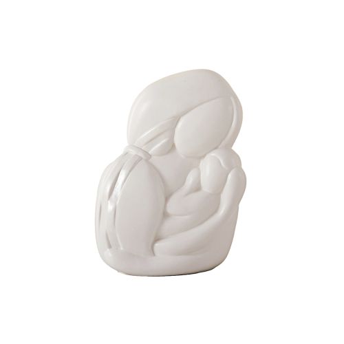 Statua amore materno colore bianco