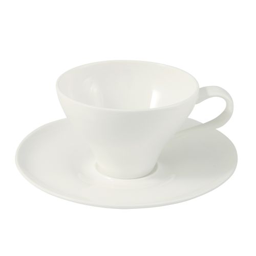 Tazza tè con piatto lady - 6 pz.