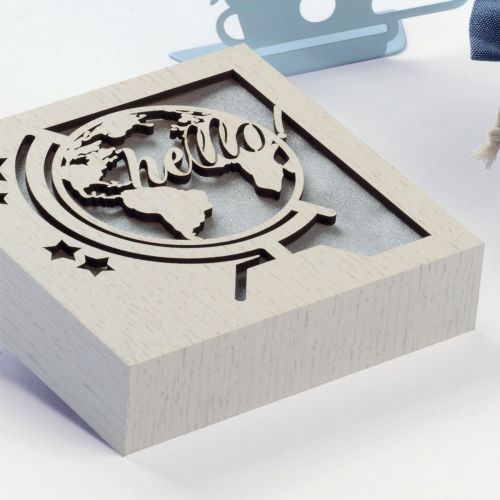 Quadretto cameretta bambini in legno 2 - 2 pz.