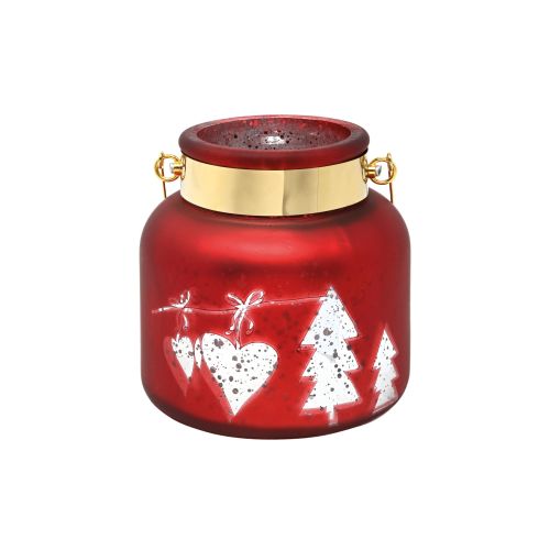 Lanterna alberi con manico e led