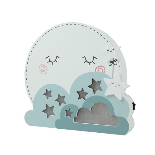 Lampada nuvola da comodino per bambini